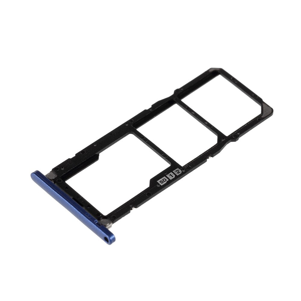Plateau support SIM Micro SIM / Micro SD Asus Zenfone Max Pro (M1) ZB601KL Bleu