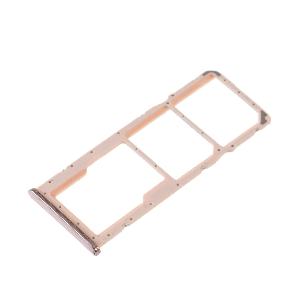 SIM Holder Tray Micro SIM / Micro SD Huawei Y9 (2019) Rose Gold