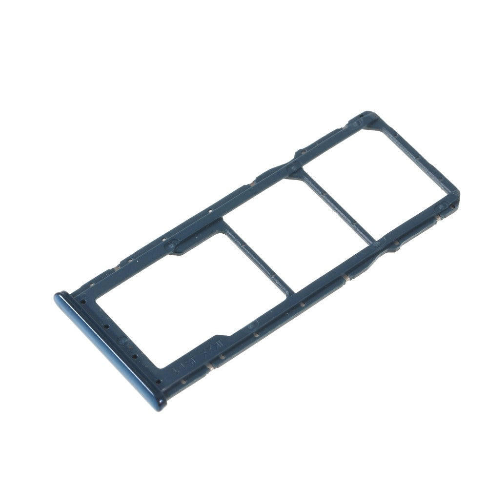 Bandeja Porta SIM Micro SIM / Micro SD Huawei Y9 (2019) Azul Oscuro