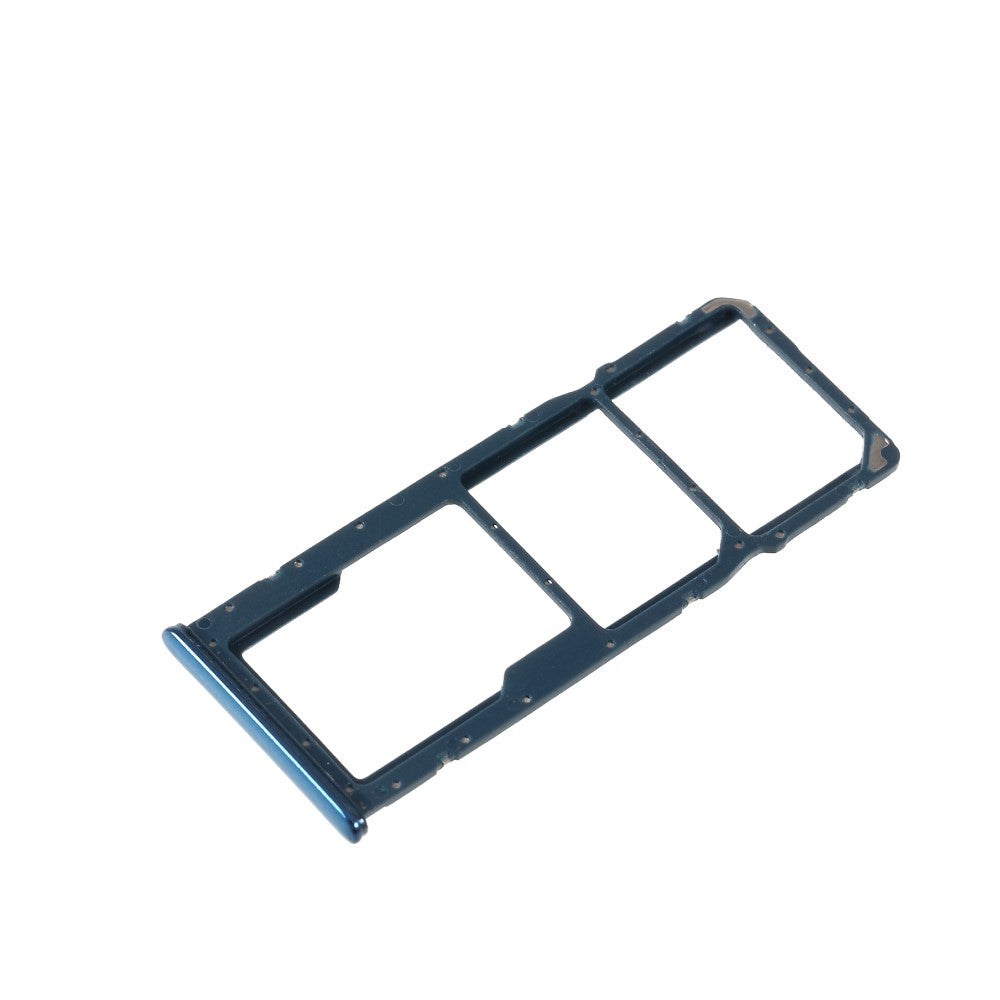 Plateau porte-carte SIM Micro SIM / Micro SD Huawei Y9 (2019) Bleu foncé