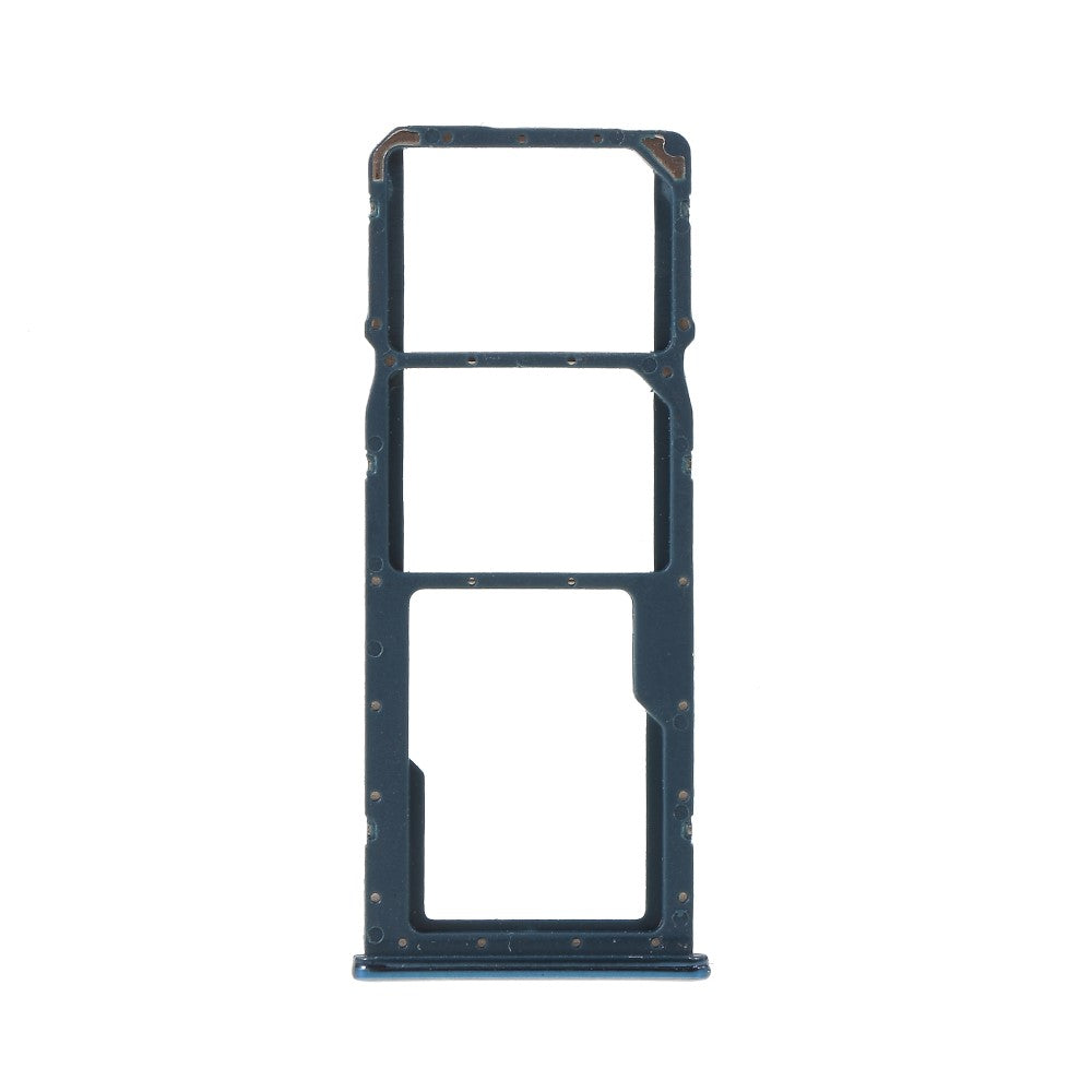 SIM Holder Tray Micro SIM / Micro SD Huawei Y9 (2019) Dark Blue