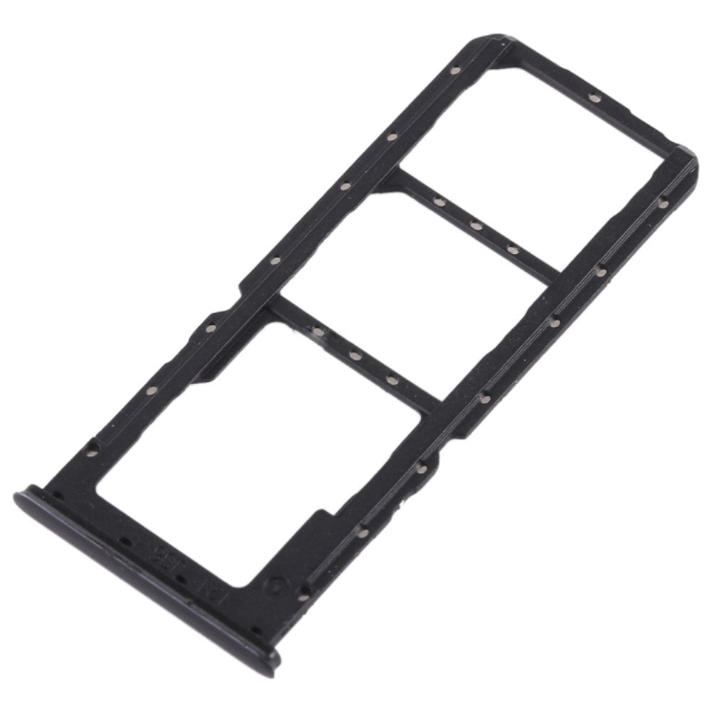 SIM Holder Tray Micro SIM / Micro SD Oppo A7x Black