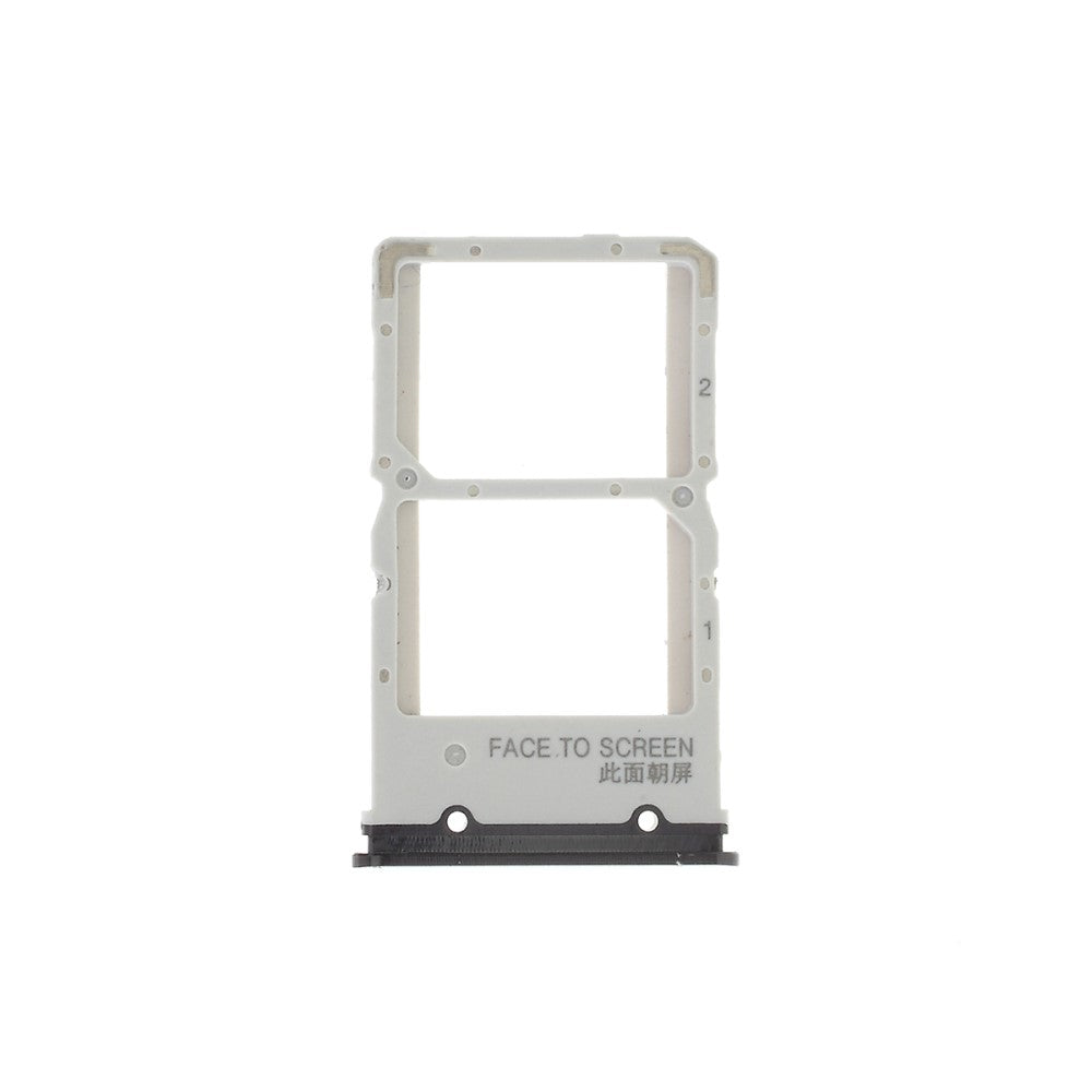 Plateau porte-carte SIM Micro SIM / Micro SD Xiaomi Redmi K20 / MI 9T Noir