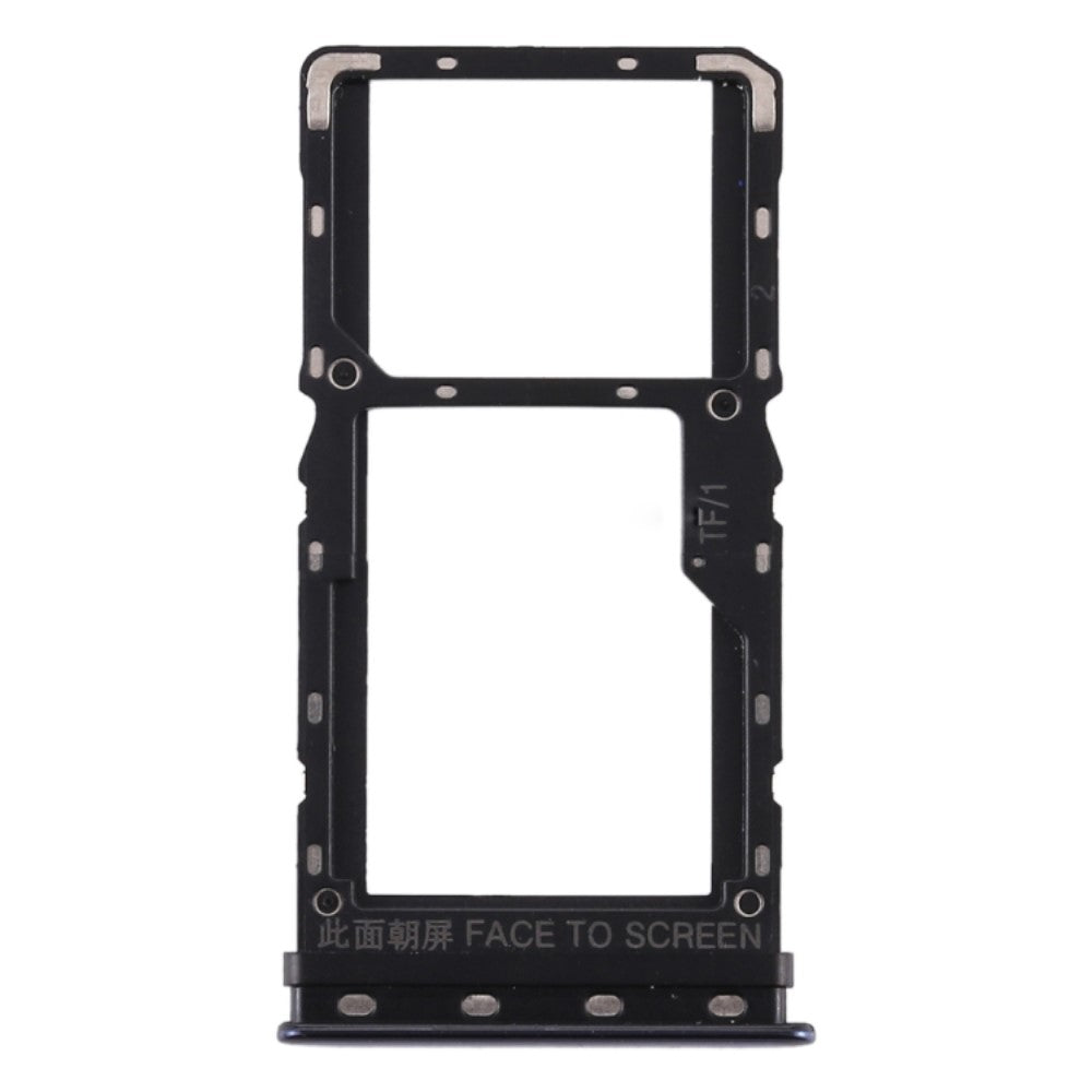 SIM Holder Tray Micro SIM Xiaomi MI CC9 / MI A3 Black