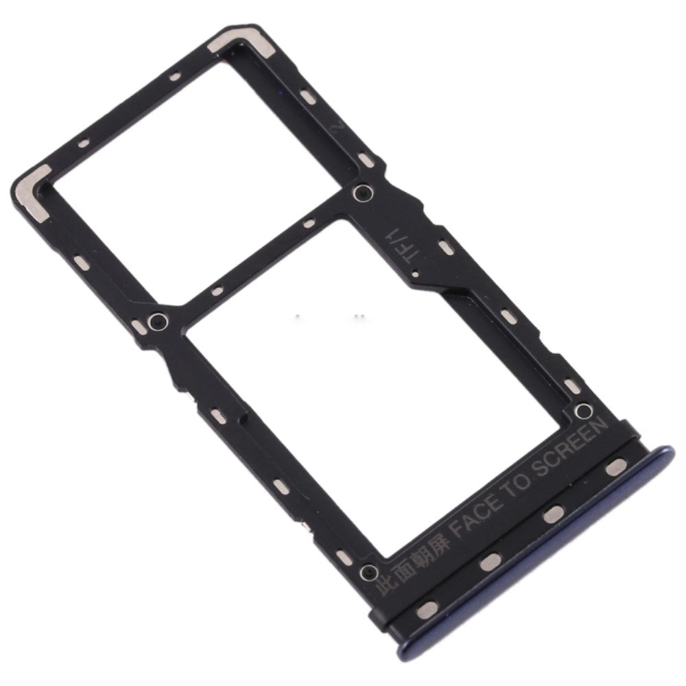 SIM Holder Tray Micro SIM Xiaomi MI CC9 / MI A3 Black