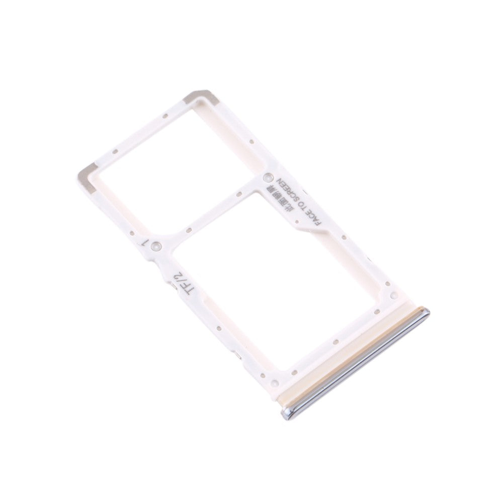 SIM Holder Tray Micro SIM Xiaomi Redmi Note 8 Pro Silver
