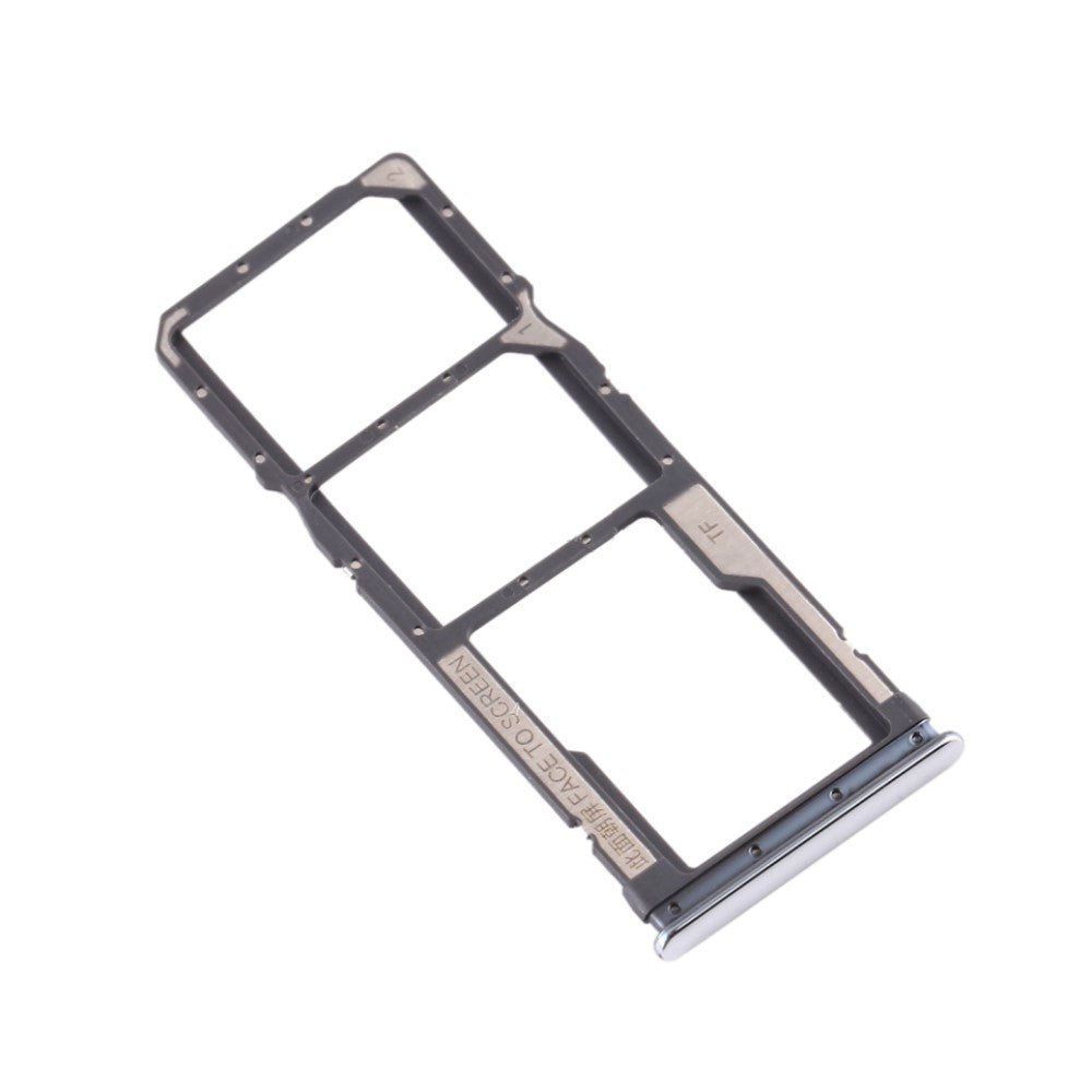 SIM Holder Plateau Micro SIM / Micro SD Xiaomi Redmi Note 8 Argent