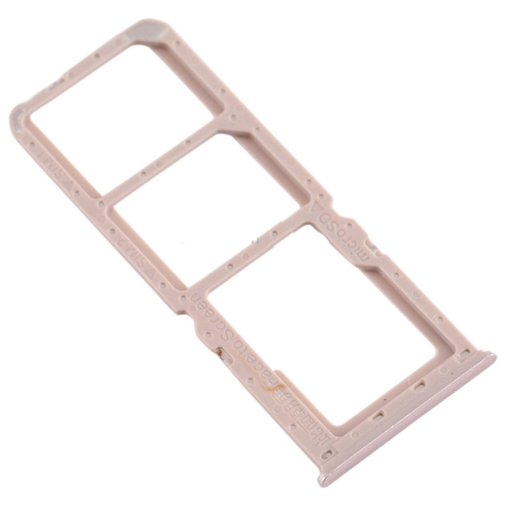 SIM Holder Tray Micro SIM / Micro SD Oppo A11 Pink