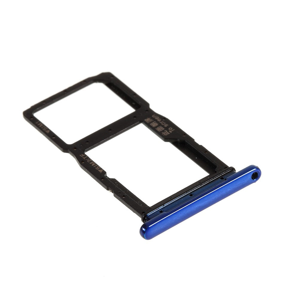 SIM Holder Tray Micro SIM Huawei P Smart Z Blue