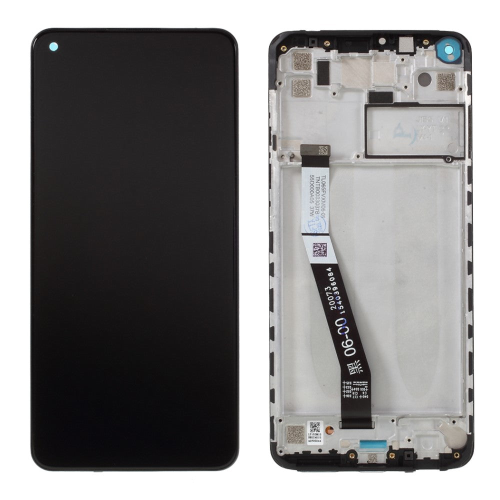 Pantalla Completa LCD + Tactil + Marco Xiaomi Redmi Note 9 Negro
