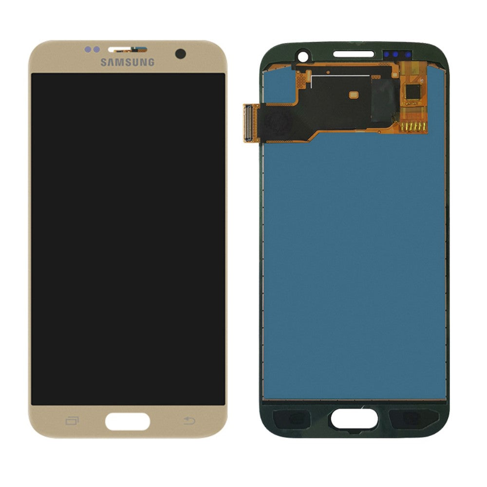 Ecran LCD + Numériseur Tactile Samsung Galaxy S7 G930 (Version TFT) Or