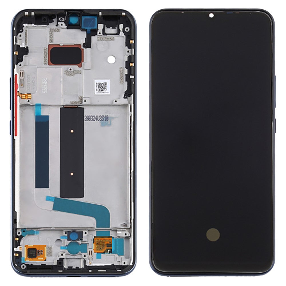 Pantalla Completa LCD + Tactil + Marco Xiaomi MI 10 Lite 5G Negro