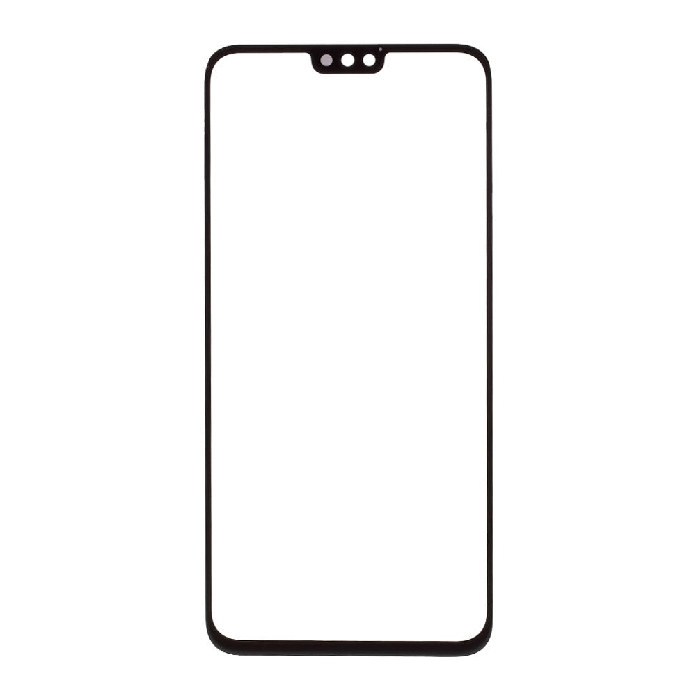 Outer Glass Front Screen Huawei Honor 8X Black