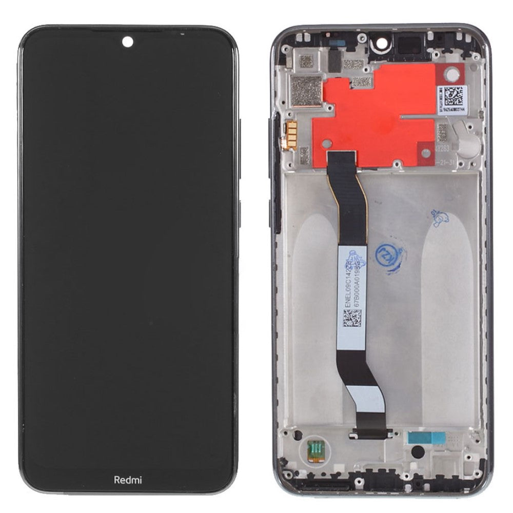 Ecran Complet LCD + Tactile + Châssis Xiaomi Redmi Note 8T Noir