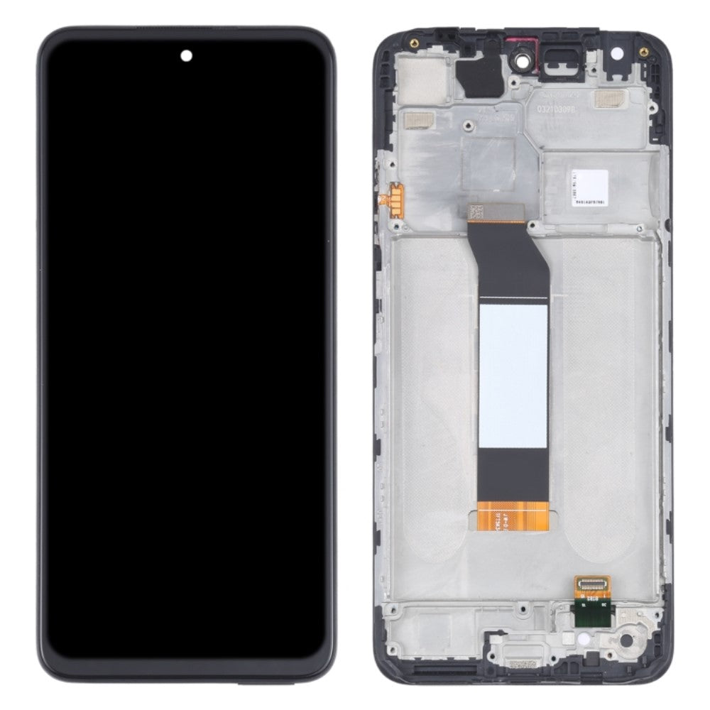 Full Screen LCD + Touch + Frame Xiaomi Redmi Note 10 5G Black