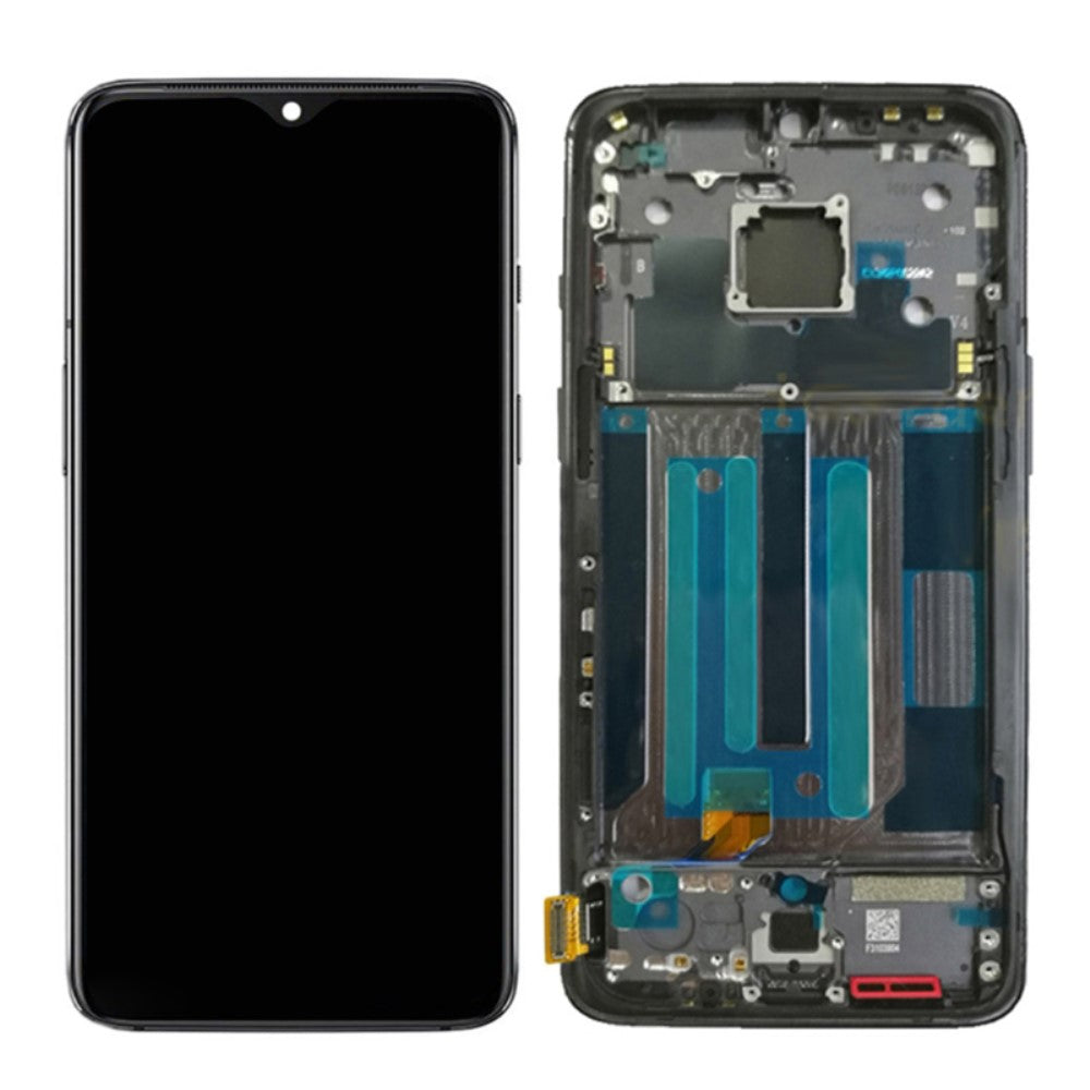 Pantalla Completa LCD + Tactil + Marco Amoled OnePlus 7 Negro