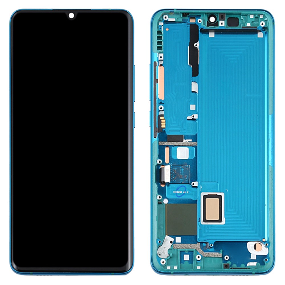 Ecran complet LCD + Tactile + Châssis Xiaomi MI Note 10 CC9 Pro 10 Pro Vert
