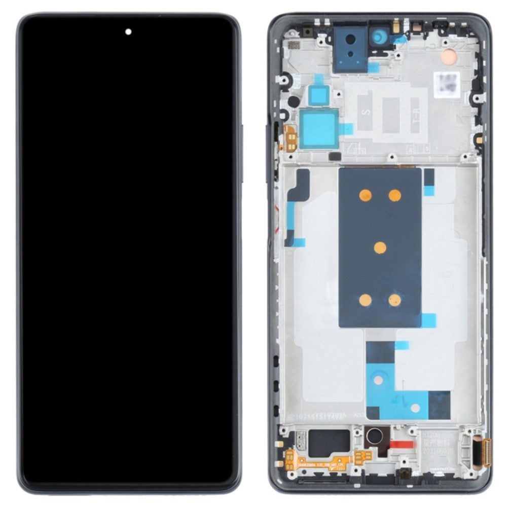 Ecran Complet LCD + Tactile + Châssis Xiaomi 11T / 11T Pro Noir