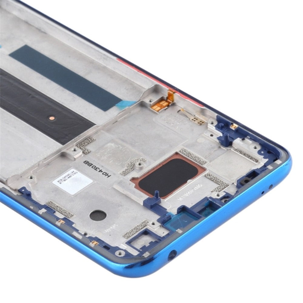 Ecran Complet LCD + Tactile + Châssis Oled Xiaomi MI 10 Lite 5G Bleu