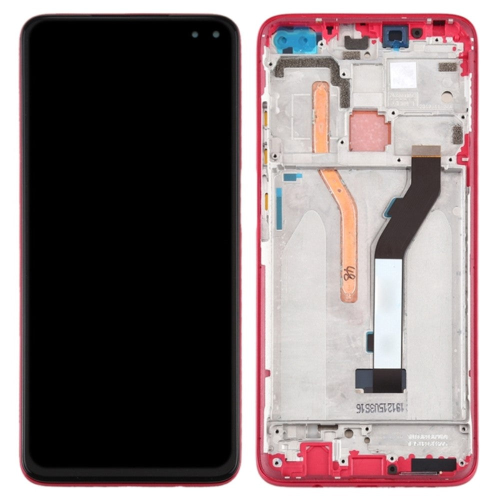 Pantalla Completa LCD + Tactil + Marco Xiaomi Redmi K30 4G Rojo