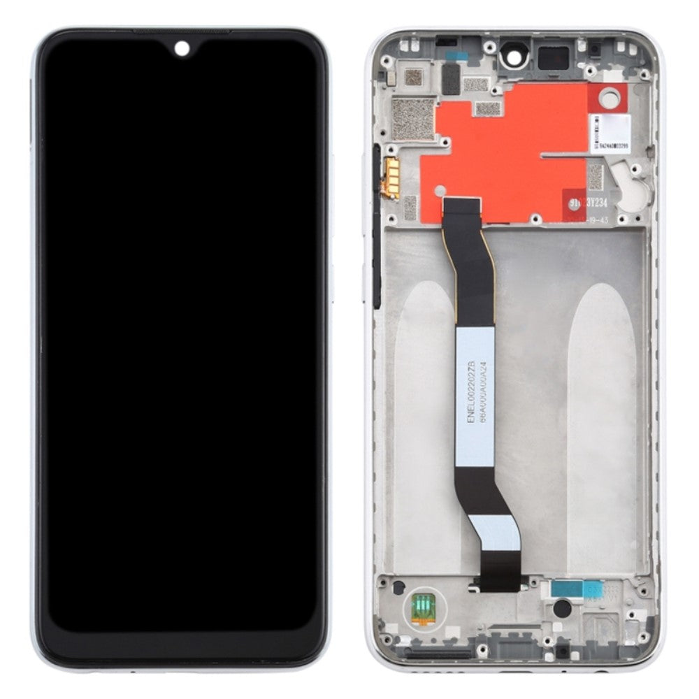 Ecran Complet LCD + Tactile + Châssis Xiaomi Redmi Note 8T Argent