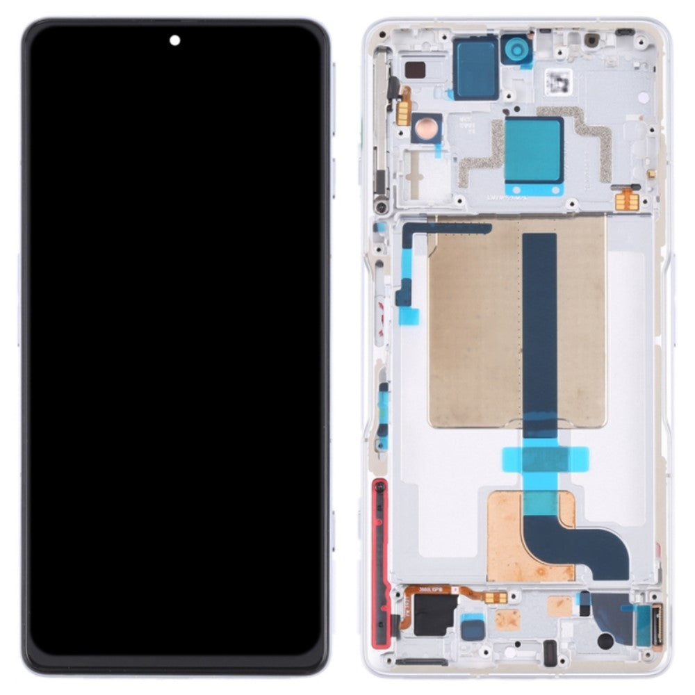 Pantalla Completa AMOLED + Tactil + Marco Xiaomi Redmi K50 Gaming 5G Blanco