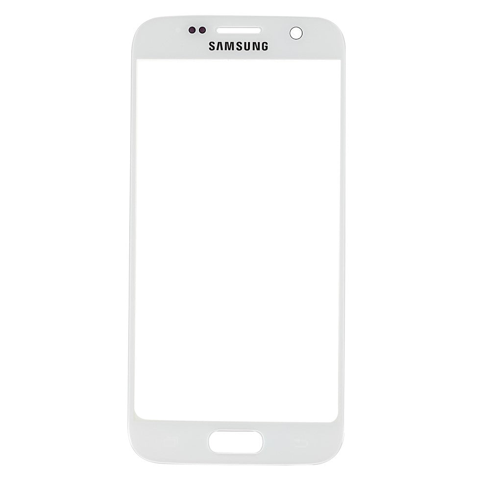 Cristal Pantalla Frontal + Adhesivo OCA Samsung Galaxy S7 G930 Blanco