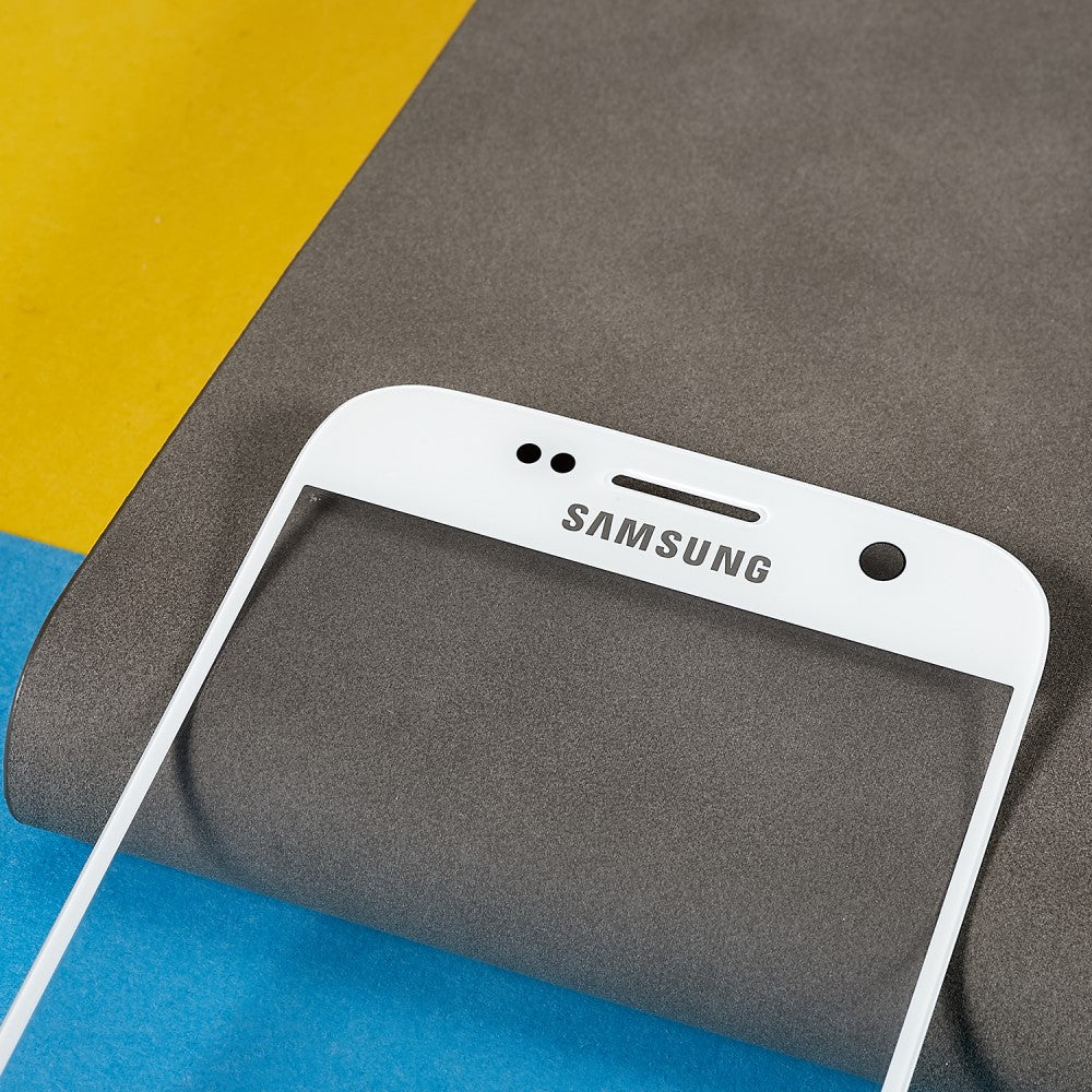 Cristal Pantalla Frontal + Adhesivo OCA Samsung Galaxy S7 G930 Blanco