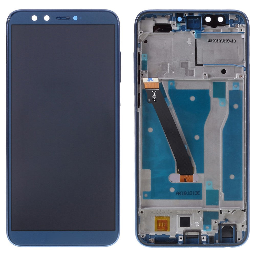 Ecran Complet + Tactile + Châssis Huawei Honor 9 Lite Bleu