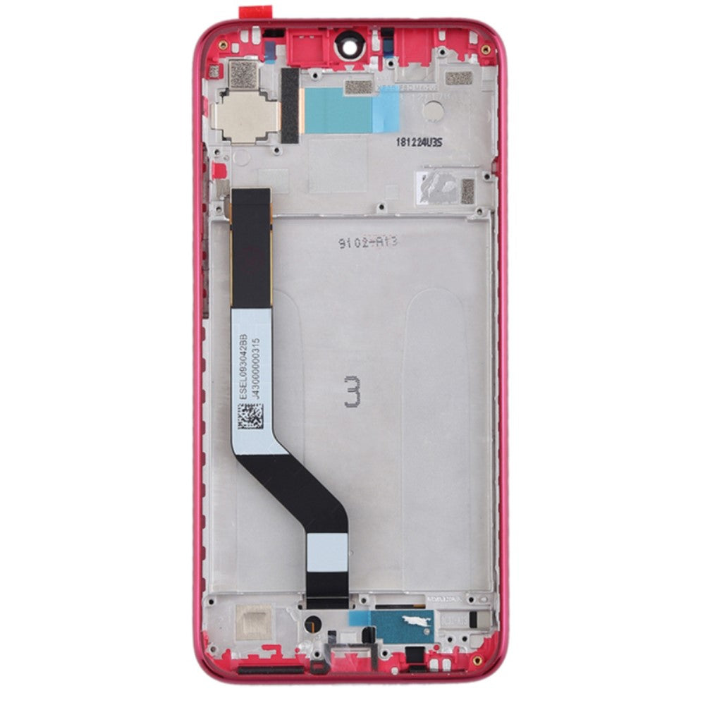 Pantalla Completa + Tactil + Marco Xiaomi Redmi Note 7 / Redmi Note 7 Pro Rojo