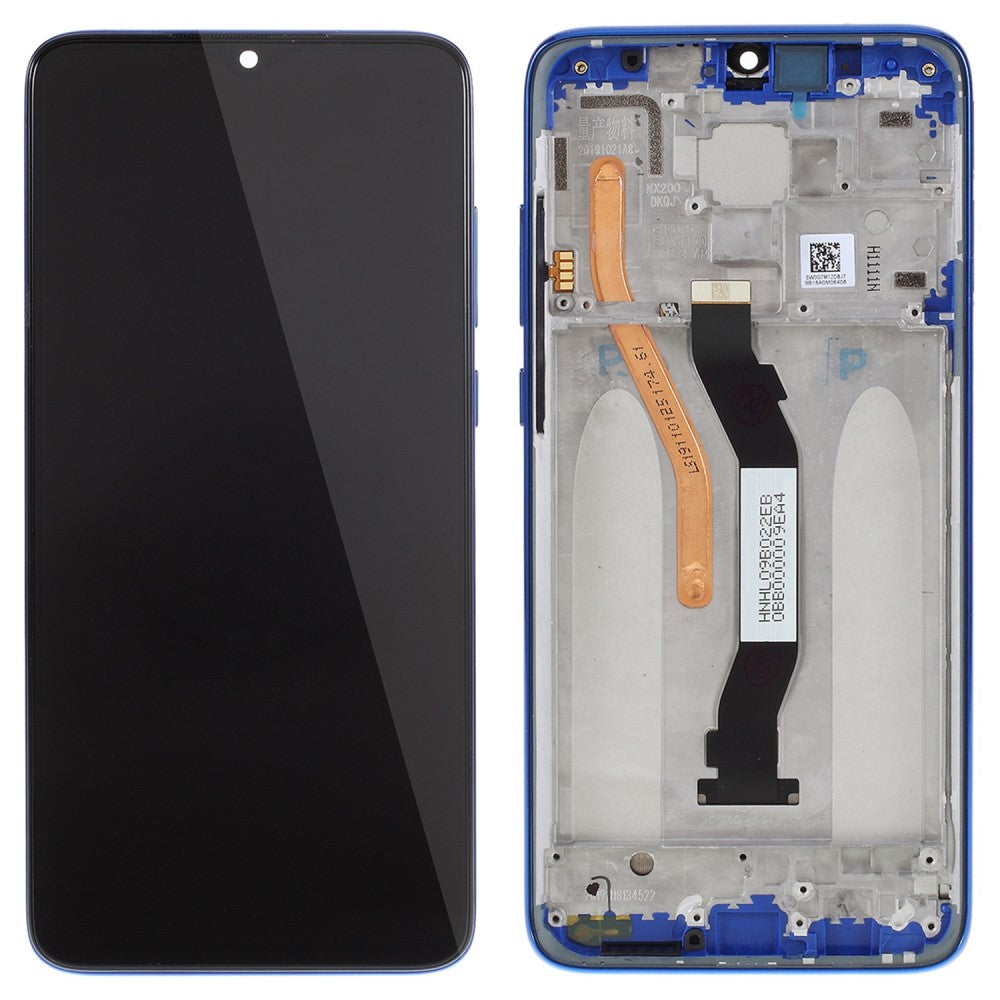 Pantalla Completa + Tactil + Marco Xiaomi Redmi Note 8 Pro Azul