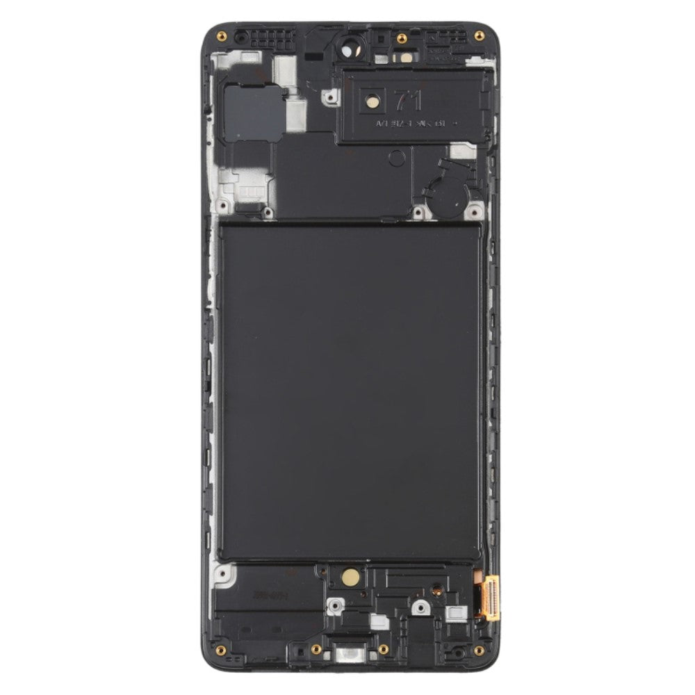 Ecran Complet Oled + Tactile + Châssis Samsung Galaxy A71 4G A715 Noir