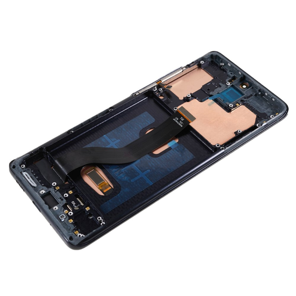 Écran OLED Plein + Tactile + Cadre Samsung Galaxy S20+ 4G G985 / S20+ 5G G986 Noir