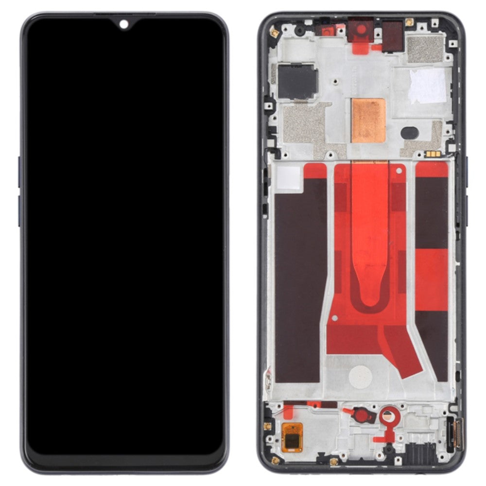 Full Screen OLED + Touch + Frame Oppo Reno3 5G / Reno3 Youth / F15 / Find X2 Lite / K7 (2020) Black