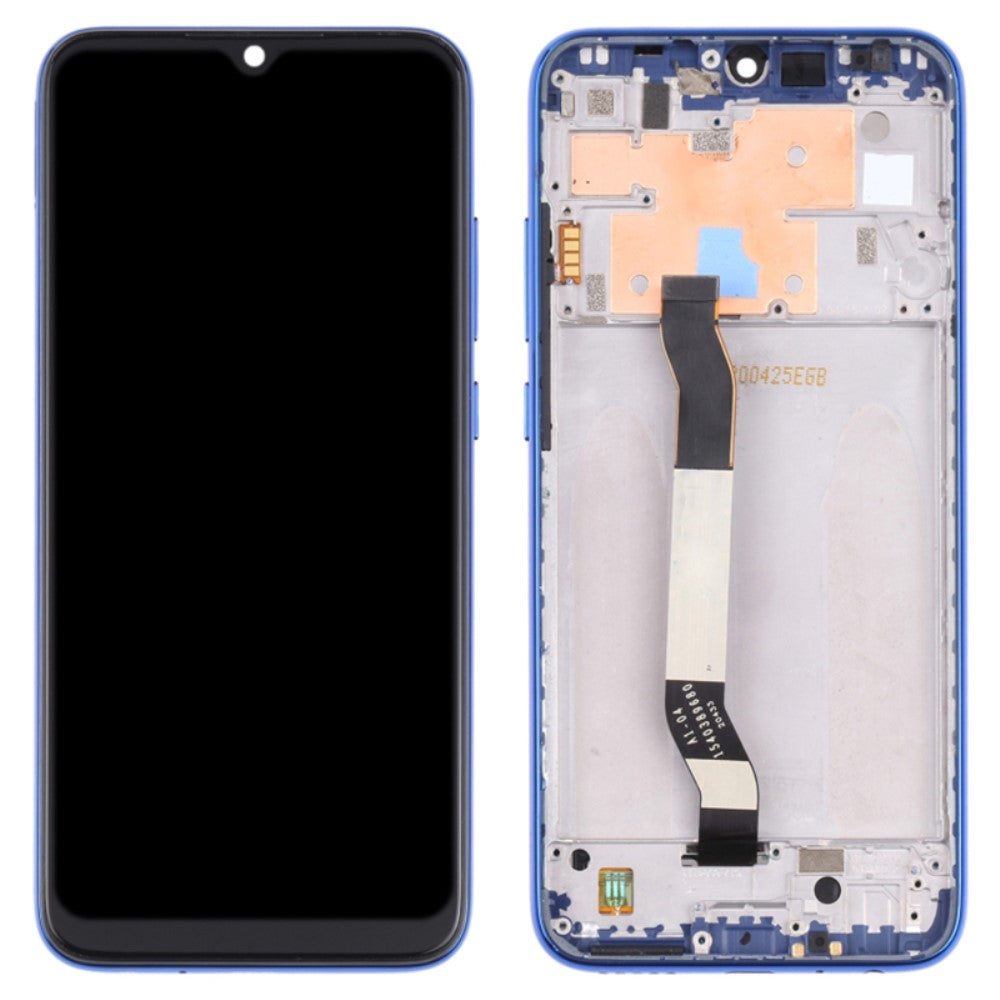Écran complet + Tactile + Cadre Xiaomi Redmi Note 8 Bleu
