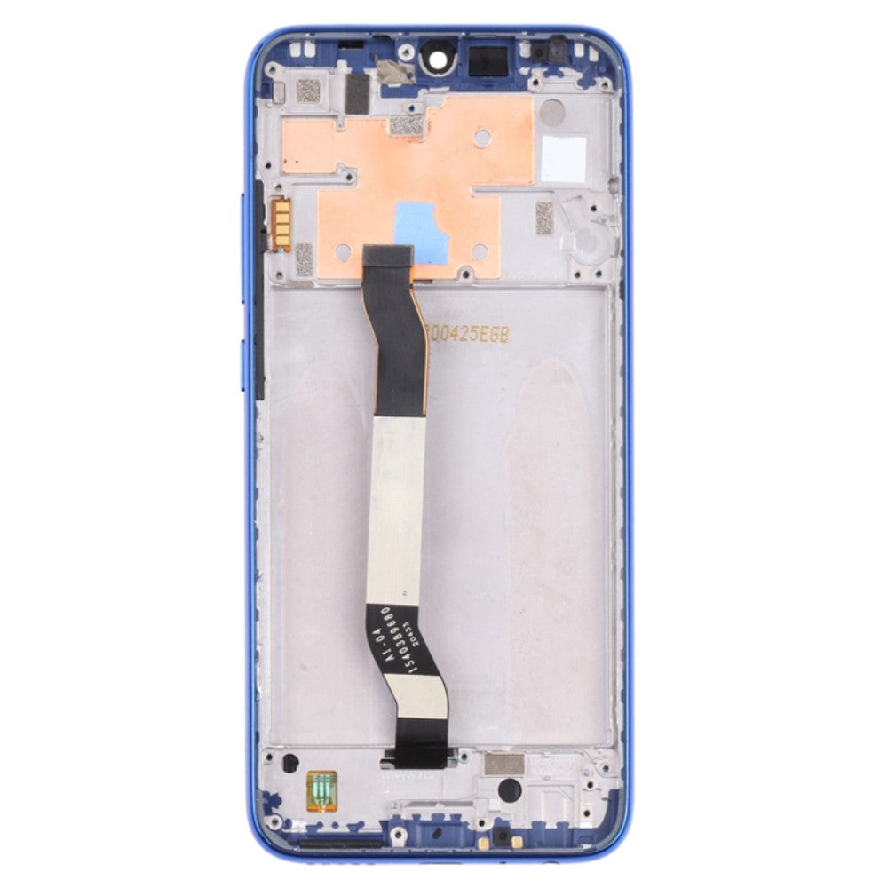 Écran complet + Tactile + Cadre Xiaomi Redmi Note 8 Bleu