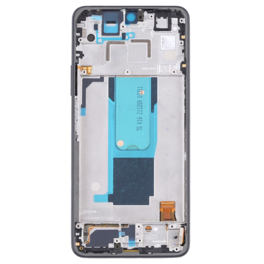 Pantalla Completa OLED + Tactil + Marco Xiaomi Redmi Note 11 Pro 5G (China) (MediaTek) / Note 11 Pro+ 5G / 11i 5G / HyperCharge 5G Negro