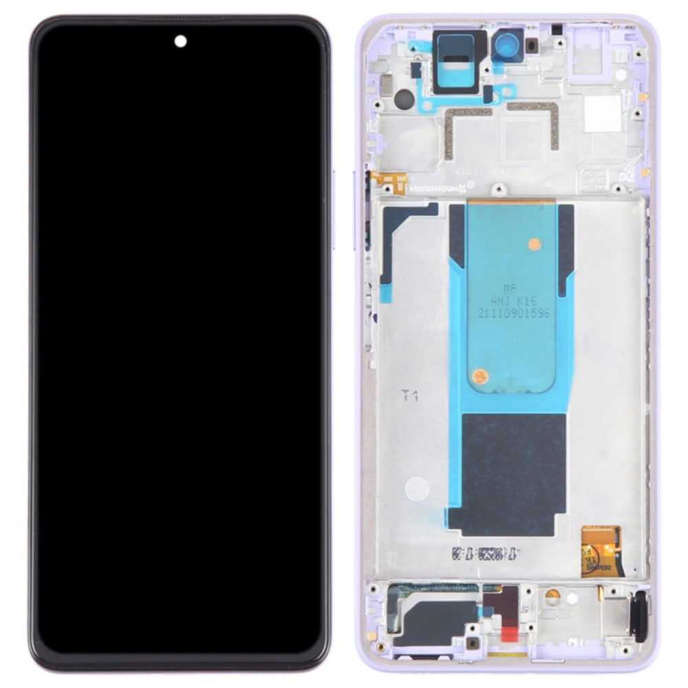 AMOLED Plein Écran + Tactile + Cadre Xiaomi Redmi Note 11 Pro 5G (Chine) (MediaTek) / Note 11 Pro+ 5G / 11i 5G / HyperCharge 5G Violet