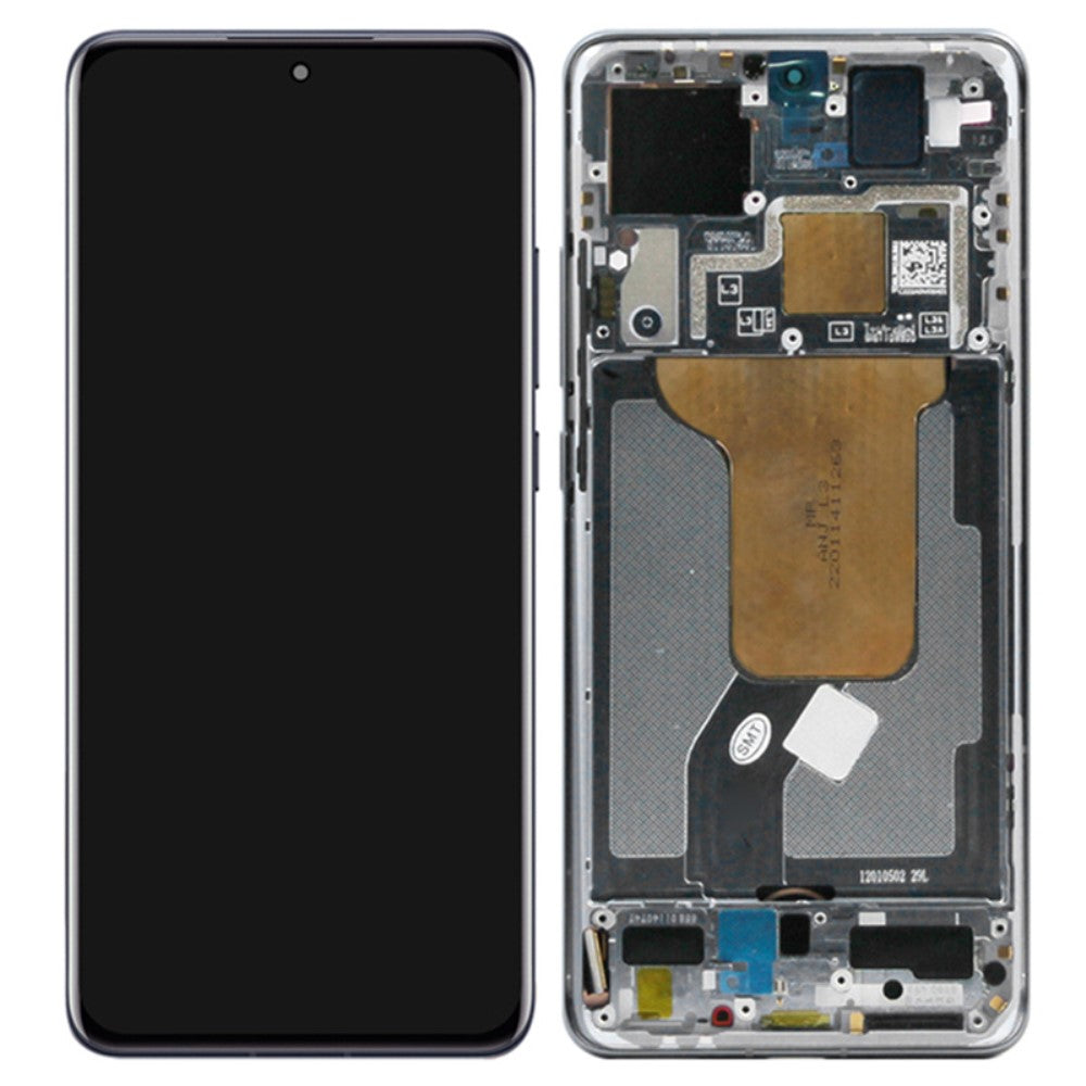 Plein Écran AMOLED + Tactile + Cadre Xiaomi 12 5G / 12X 5G Argent