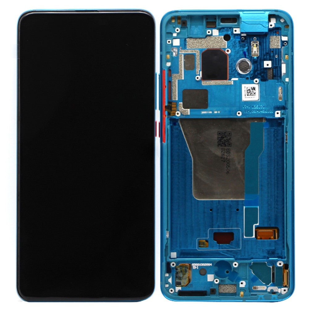 Plein Écran AMOLED + Tactile + Cadre Xiaomi Redmi K30 Pro / Poco F2 Pro Bleu