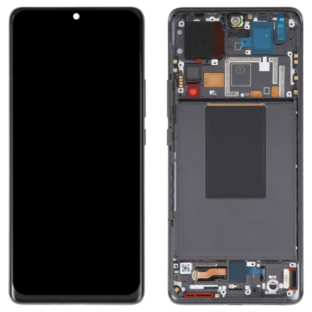Plein Écran AMOLED + Tactile + Cadre Xiaomi 12 Pro 5G / 12S Pro 5G Noir