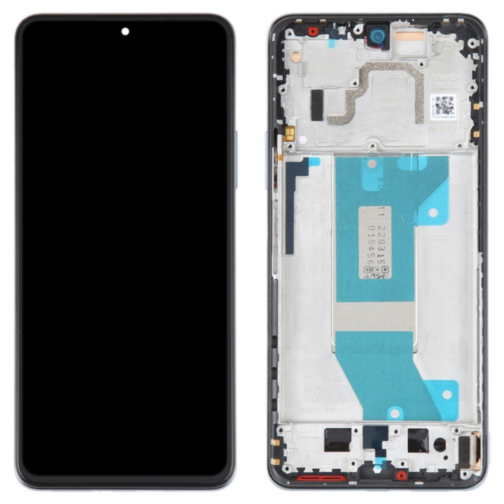 Pantalla Completa AMOLED + Tactil + Marco Xiaomi Redmi K50 / Redmi K50 Pro Azul