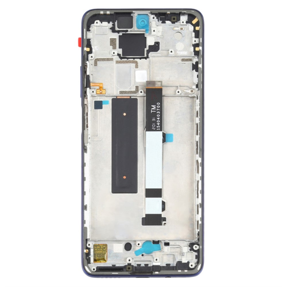 Écran complet + Tactile + Cadre Xiaomi Redmi Note 9 Pro 5G M2007J17C / Mi 10T Lite 5G M2007J17G Gris