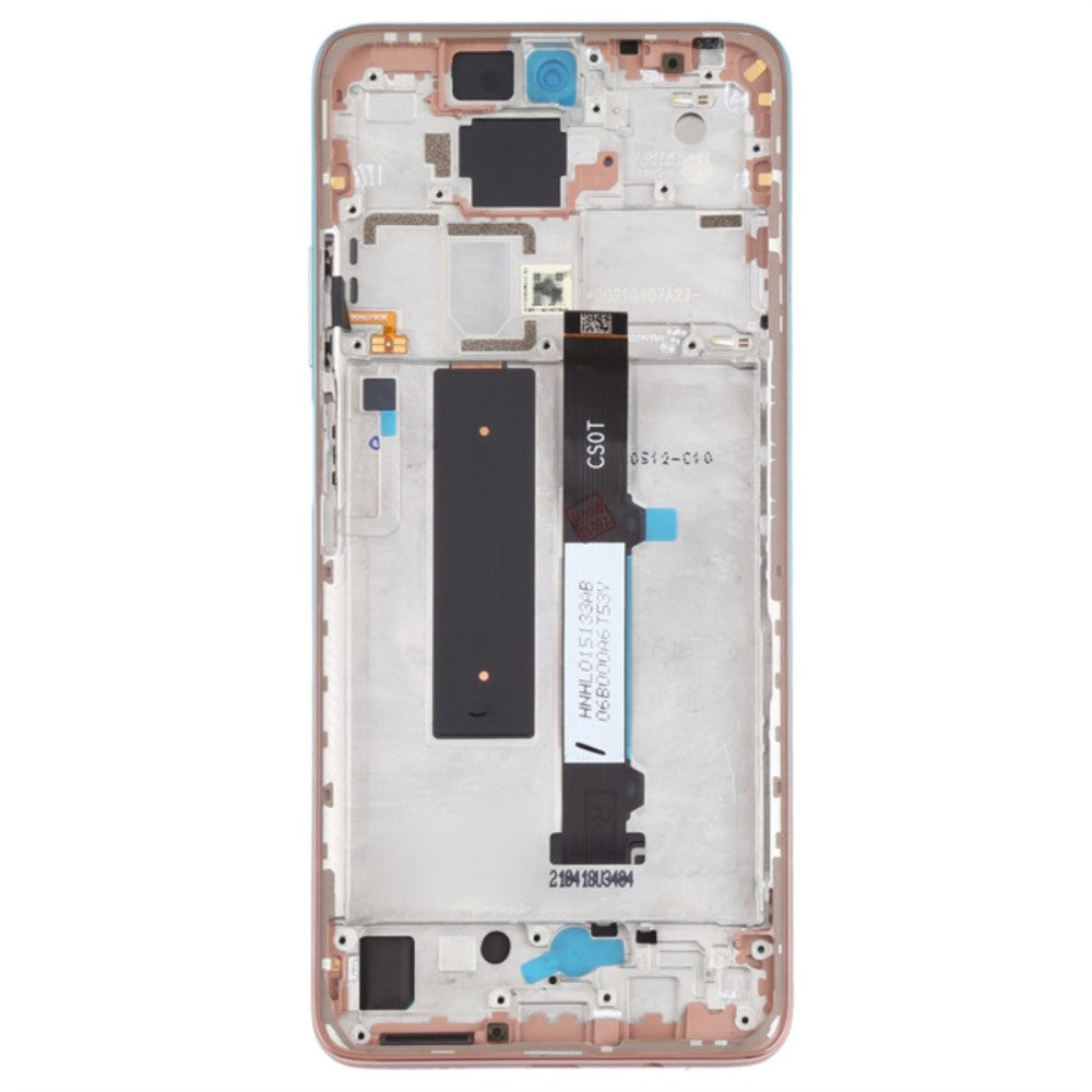 Plein Écran + Tactile + Cadre Xiaomi Redmi Note 9 Pro 5G M2007J17C / Mi 10T Lite 5G M2007J17G Rose