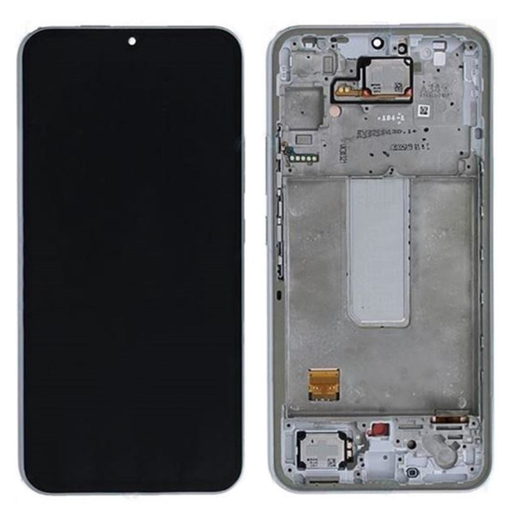 Plein Écran AMOLED + Tactile + Cadre Samsung Galaxy A34 5G A346 Argent