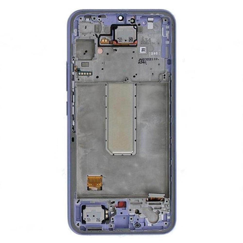Pantalla Completa AMOLED + Tactil + Marco Samsung Galaxy A34 5G A346 Morado