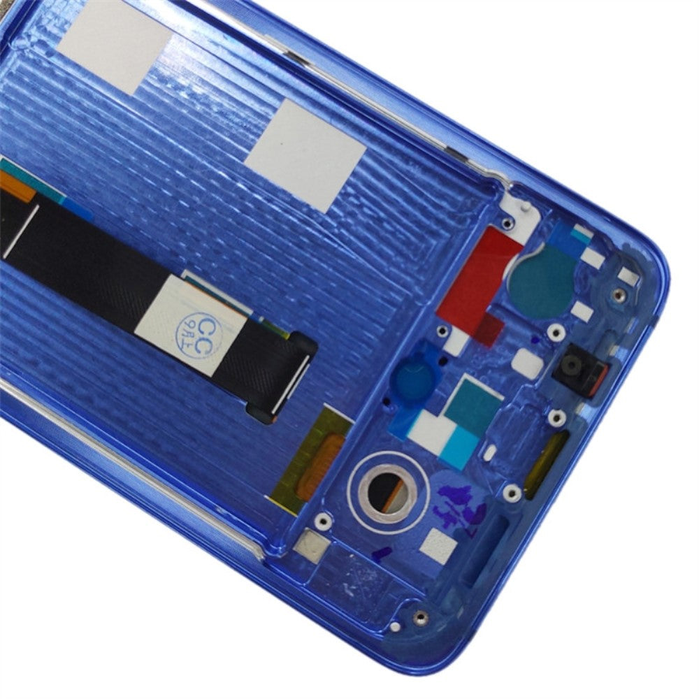 Écran TFT Plein + Tactile + Cadre Xiaomi Mi 9 Bleu