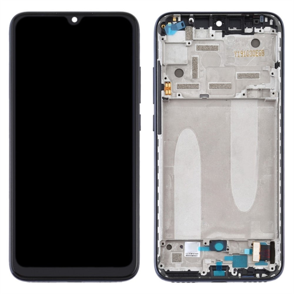 Écran complet OLED + Tactile + Châssis Xiaomi Mi A3 / Mi CC9e Noir