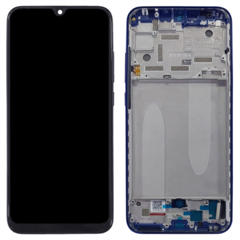 Pantalla Completa OLED + Tactil + Marco Xiaomi Mi A3 / Mi CC9e Azul