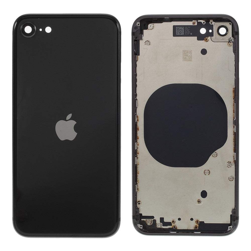 Carcasa Chasis Tapa Bateria Apple iPhone SE (2020) Negro